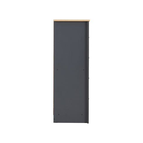 Portland Trio - Grey/Oak Effect